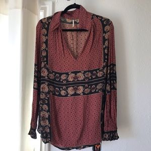 Free People Tunic Blouse